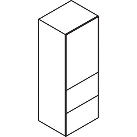 Groupe Lacasse Storage Unit, 1 Edge, 24inWx20inDx73-1/2inH, Sahara LAS71D202473FBR